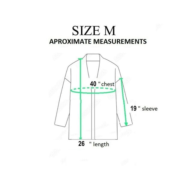 ✨Sz M Womens Sweater Grace Elements Orange Cardigan mesh knit chunky 3/4 sleeve✨ - Picture 4 of 4